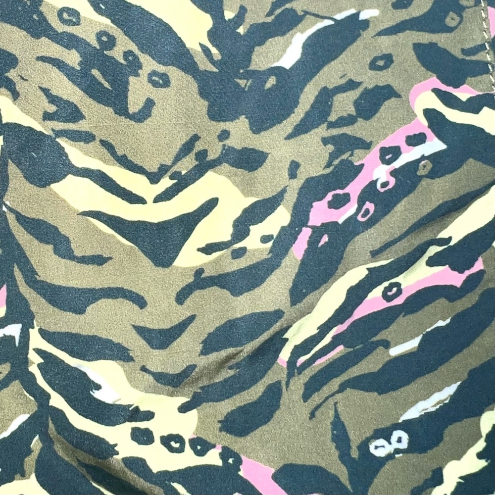 Free People Movement sz XS olive combo zephyr print high-rise baggy balloon pant - Picture 14 of 16